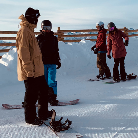 Snowboard Club For Adults Single Session - Verbier Snowboard Lessons ...
