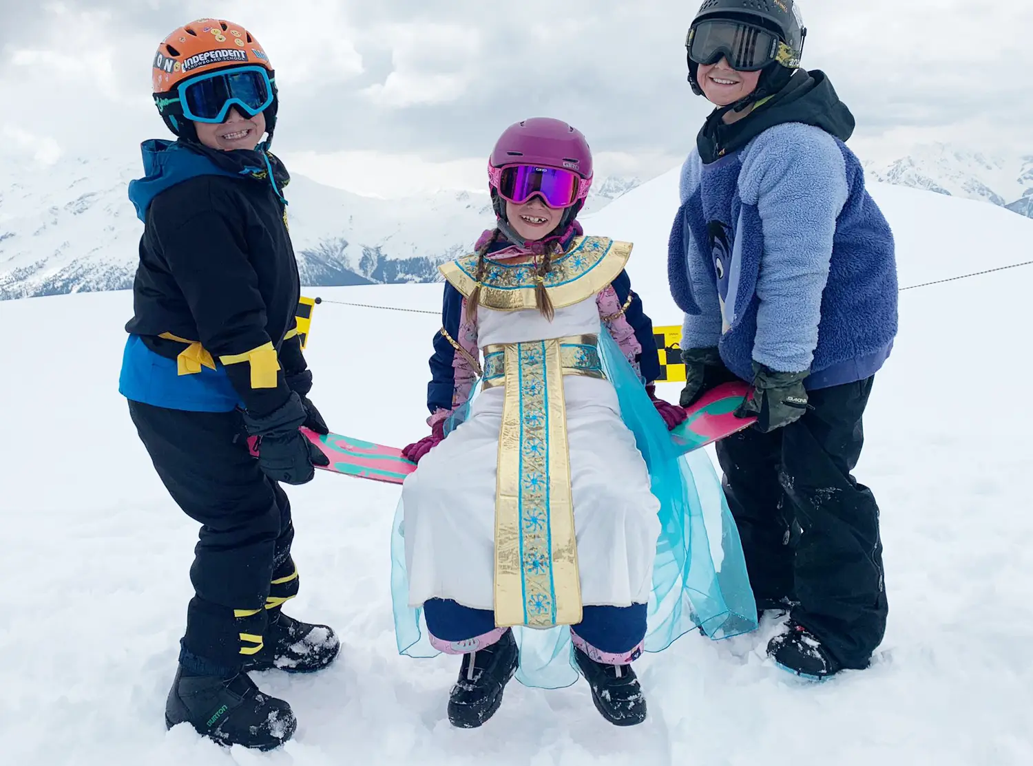 Free Snowboard event for kids in Verbier